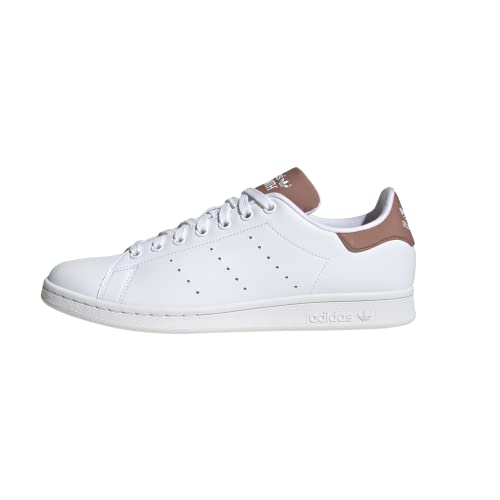 adidas mens Stan Smith Sneaker, Core White/Core White/Dark Blue, 6.5 US