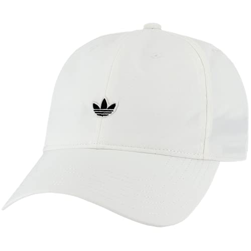 adidas Originals Women's Originals Relaxed Nylon Strapback, White/Black, One Size