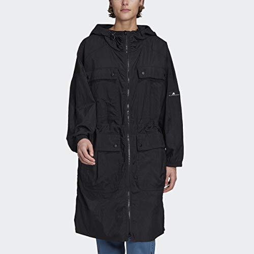 adidas by Stella McCartney Women's Parka, Black, M