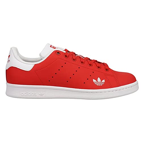 adidas Mens Stan Smith Lace Up Sneakers Shoes Casual - Red - Size 9 M