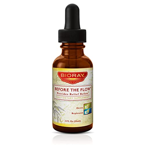 BIORAY Professional Before The Flow - 2 fl oz - Diminishes Normal Symptoms of PMS - Non-GMO, Gluten Free