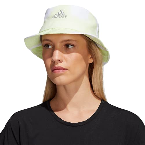 adidas Unisex Color Wash Bucket, Almost Lime Green/Pulse Lime Green/Clear Onix Grey, One Size