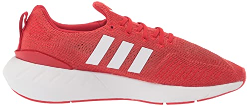 adidas Originals Men's Swift Run 22 Sneaker, Vivid Red/White/Altered Amber, 14