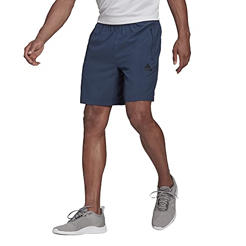 adidas Men's AEROREADY Designed 2 Move Woven Sport Shorts, Crew Navy, Large