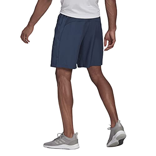 adidas Men's AEROREADY Designed 2 Move Woven Sport Shorts, Crew Navy, Large