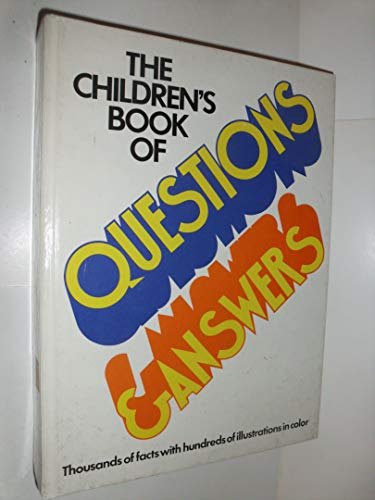 Childrens Book of Questions and Answers Anthony Addison