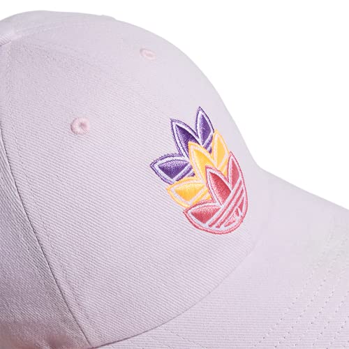 adidas Originals Women's Originals Logo Play Relaxed, Purple Tint, One Size