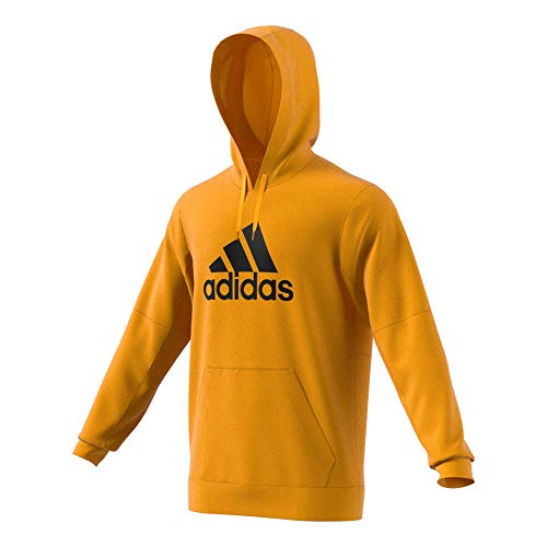 adidas Men's Game and Go BOS Fleece PO Hoodie S Gold-Black