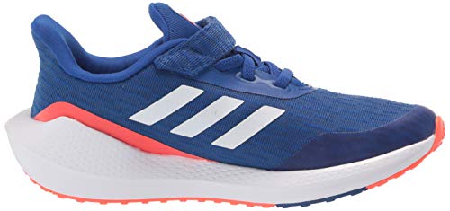 adidas Unisex-Child EQ21 Running Shoe, Team Royal Blue/White/Solar Red, 13