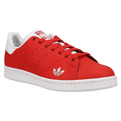 adidas Mens Stan Smith Lace Up Sneakers Shoes Casual - Red - Size 9 M