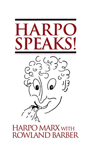 Harpo Speaks! (Limelight) [Paperback] Marx, Harpo