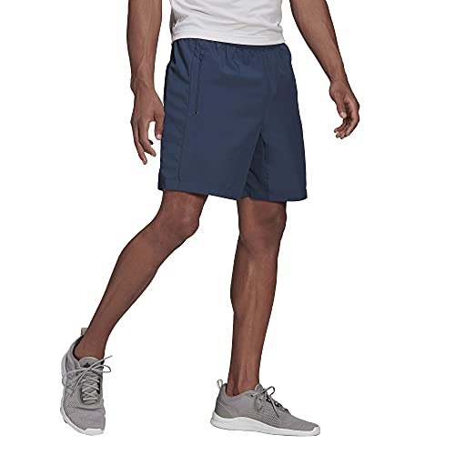 adidas Men's AEROREADY Designed 2 Move Woven Sport Shorts, Crew Navy, Large