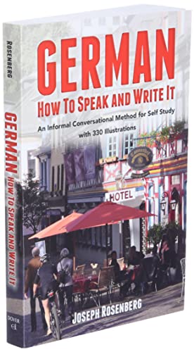 German: How to Speak and Write It (Dover Dual Language German) [Paperback] Rosenberg, Joseph