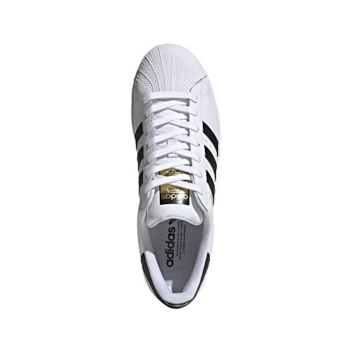 adidas Men's Superstar' Sneaker, FTWR White Core Black FTWR White, 9