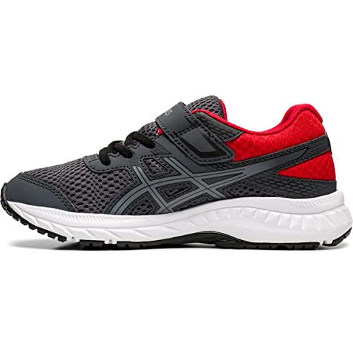 ASICS Kid's Contend 6 Pre-School Running Shoes, K12, Carrier Grey/Sheet Rock