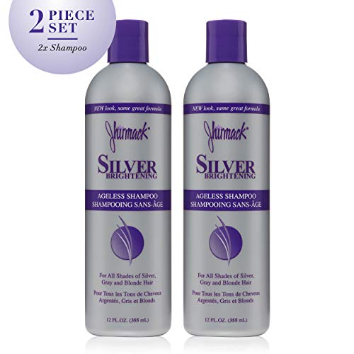 Jhirmack Silver Plus Ageless Shampoo 12 Fl oz (Pack of 2)