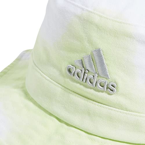 adidas Unisex Color Wash Bucket, Almost Lime Green/Pulse Lime Green/Clear Onix Grey, One Size