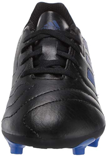 adidas Goletto VII Firm Ground Cleats Football Shoe, core Black/Team Royal Blue/Team Royal Blue, 13 US Unisex Little Kid