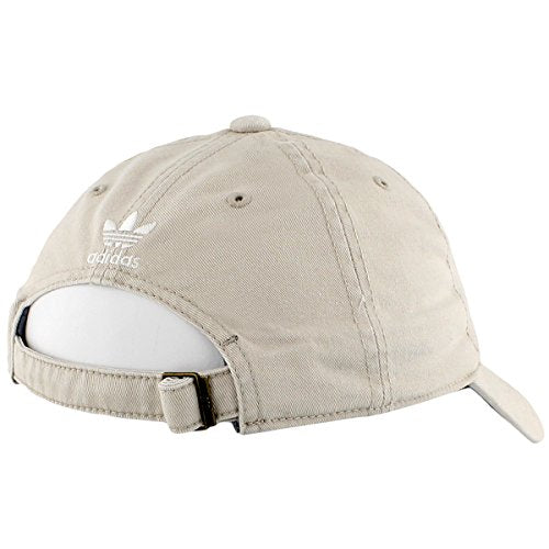 adidas Originals Women's Originals Relaxed Strapback, Khaki/White, One Size