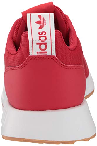 adidas Originals mens Smooth Runner Scarlet/White/Gum 12