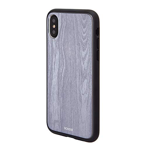 Bondir, Wood Grain Cell Phone Case Compatible with iPhone Xs Max [Military Drop Test Certified] Protective Clear Case Series for Apple iPhone Xs Max