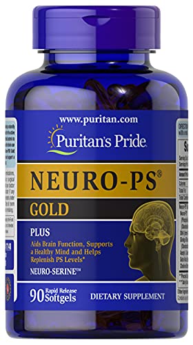 Puritan's Pride Neuro-PS, Gold DHA, Helps Support Memory*, 90 ct