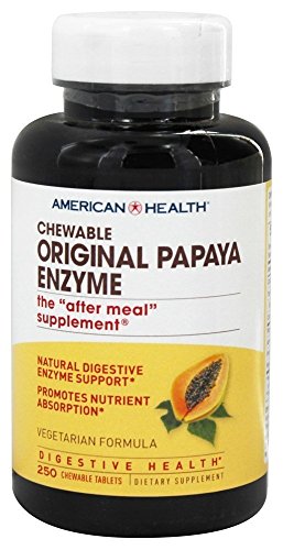 American Health Papaya Enzyme Plus, 250 CT