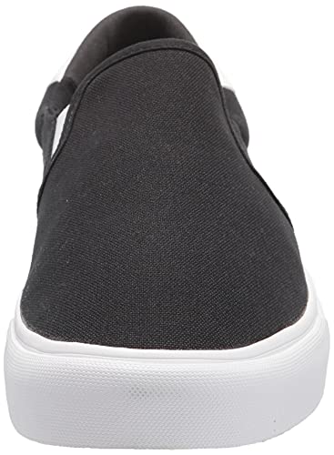 adidas Originals unisex adult Court Rallye Slip Sneaker, Black/Black/White, 8 Women Men US