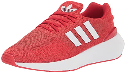 adidas Originals Men's Swift Run 22 Sneaker, Vivid Red/White/Altered Amber, 14