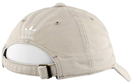 adidas Originals Women's Originals Relaxed Strapback, Khaki/White, One Size