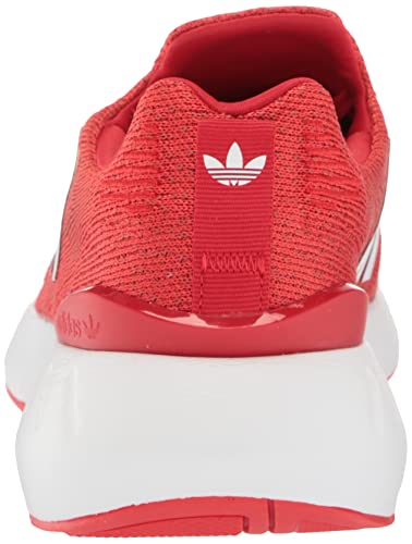 adidas Originals Men's Swift Run 22 Sneaker, Vivid Red/White/Altered Amber, 14