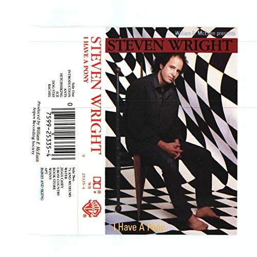 I Have A Pony [Audio Cassette] Wright, Steven and Steven Wright