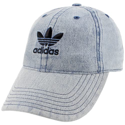 adidas Originals Women's Originals Relaxed, Washed Blue Denim, One Size