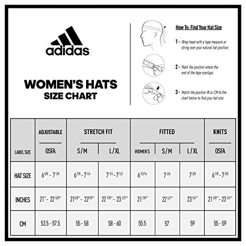 adidas Women's Essentials II Bucket, Black/White, One Size