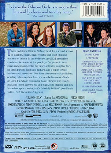 Gilmore Girls: Season 2 (Digipack Packaging) [DVD]