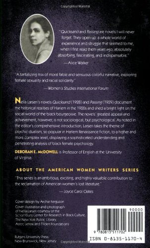 Quicksand and Passing (American Women Writers) [Paperback] Nella Larsen and Deborah McDowell