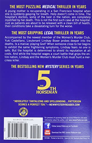 The 5th Horseman (A Women's Murder Club Thriller, 5) [Paperback] Patterson, James and Paetro, Maxine