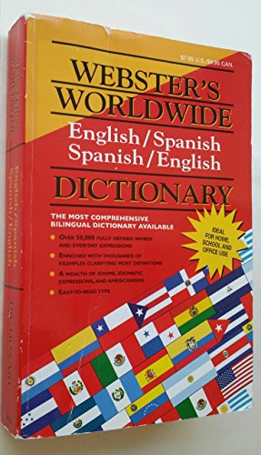 Webster's Worldwide Dictionary - English/Spanish Spanish/English [Paperback] Sarita Mlawer