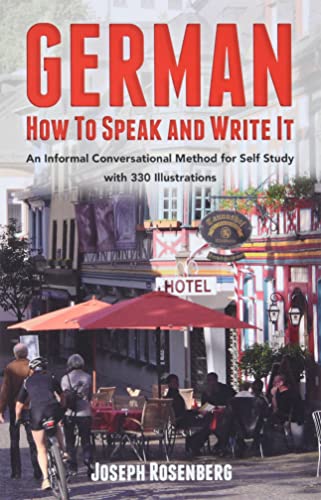 German: How to Speak and Write It (Dover Dual Language German) [Paperback] Rosenberg, Joseph