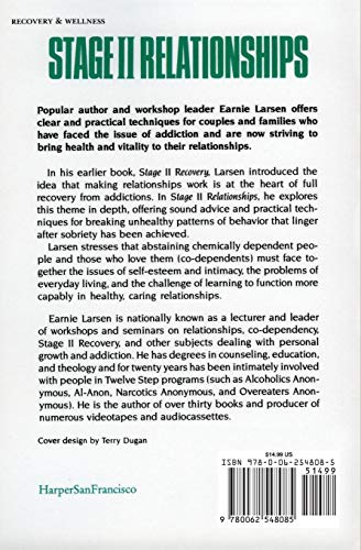 Stage II Relationships: Love Beyond Addiction [Paperback] Larsen, Earnie