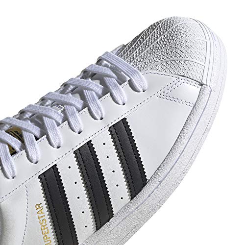 adidas Men's Superstar' Sneaker, FTWR White Core Black FTWR White, 9