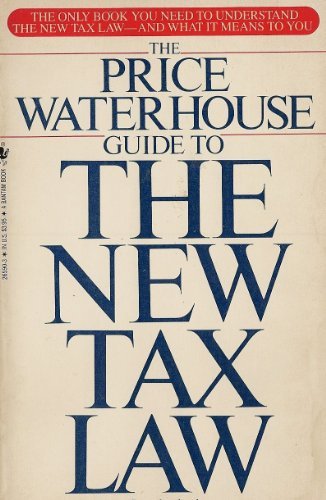 The Price Waterhouse Guide To The New Tax Law Price Waterhouse