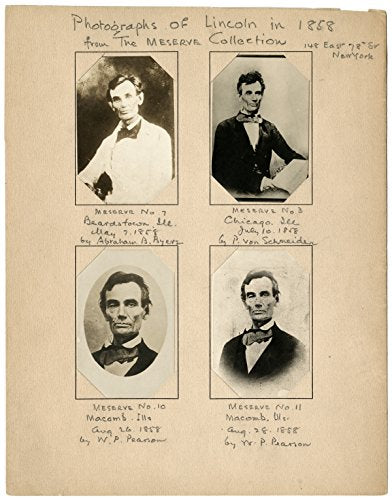 The Photographs of Abraham Lincoln [Hardcover] Kunhardt, Peter; Kunhardt  III., Philip and Holzer, Harold