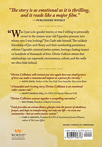 Divine Collision: An African Boy, An American Lawyer, and Their Remarkable Battle for Freedom [Hardcover] Gash, Jim and Goff, Bob