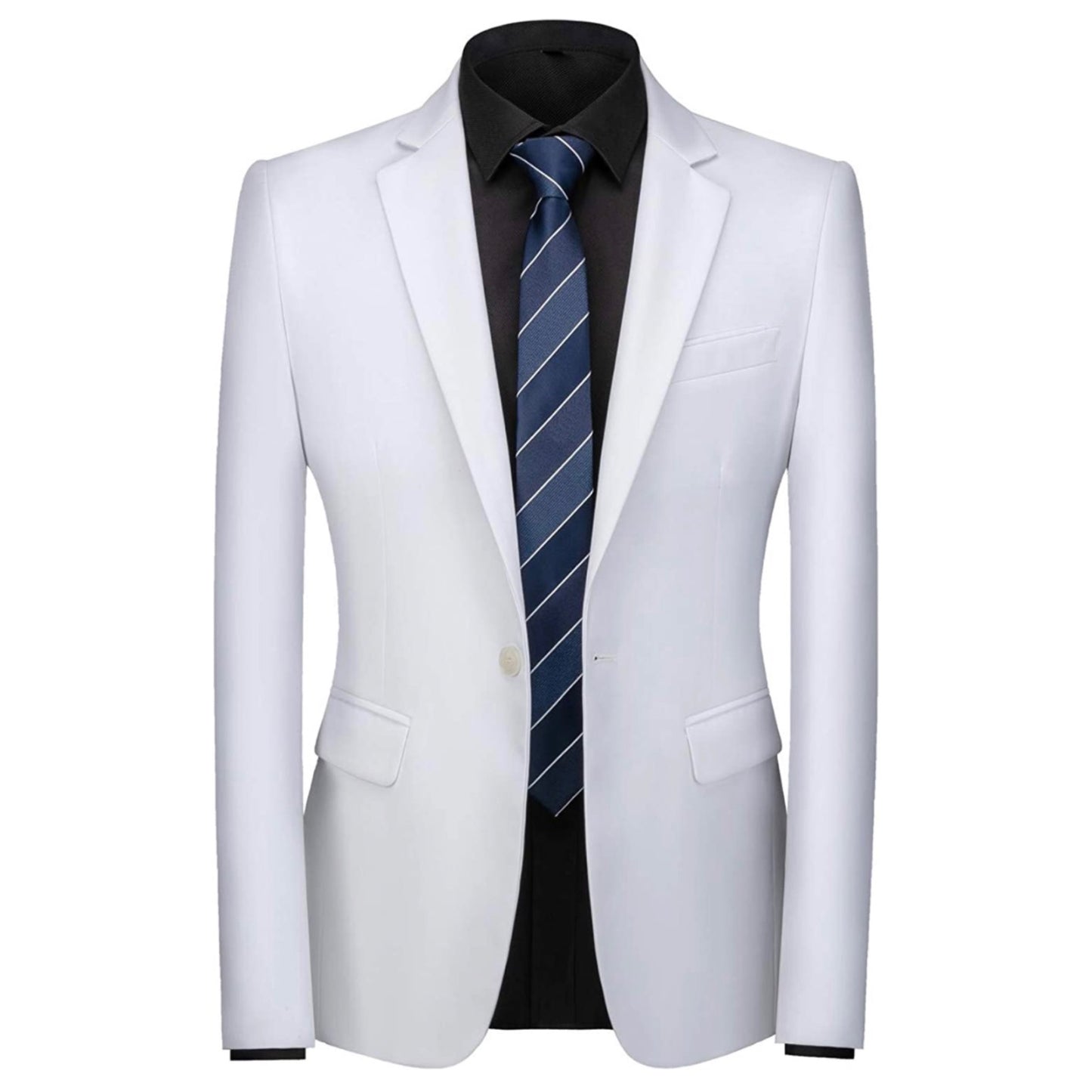 Mens Blazer Slim Fit Sport Coat one button